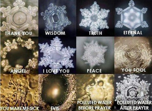 Die faszinierende Entdeckung von Masaru Emoto: Wie Wasser auf positive und negative Energie reagiert