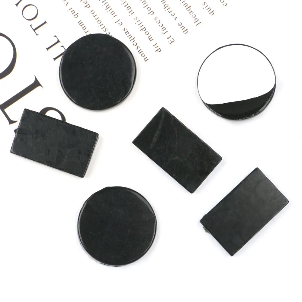Shungite Phone Stickers EMF Schutz 25mm